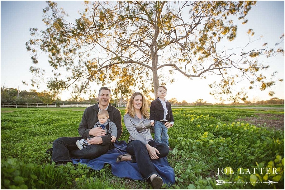 Beutiful family portraits taken in Huntington Beach by Long Beach wedding and portrait photographer, Joe Latter