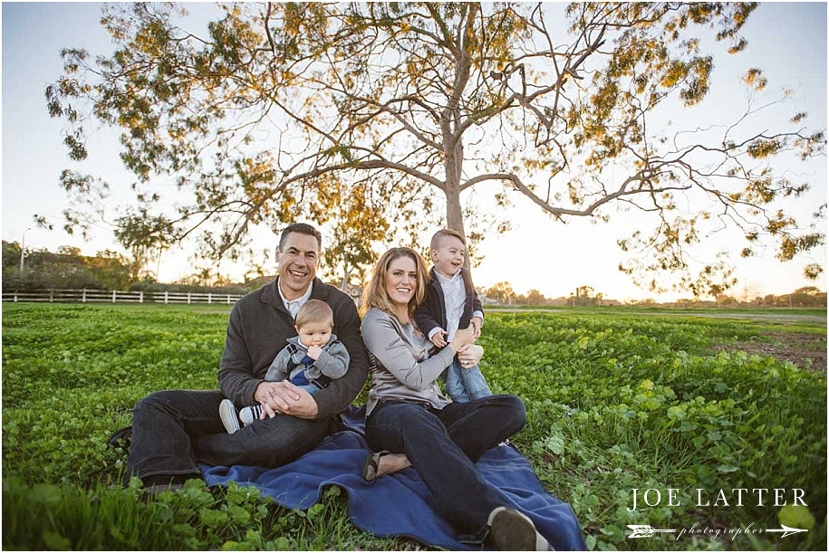 Beutiful family portraits taken in Huntington Beach by Long Beach wedding and portrait photographer, Joe Latter
