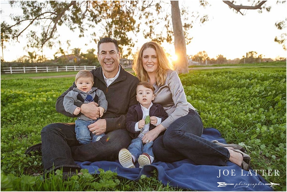 Beutiful family portraits taken in Huntington Beach by Long Beach wedding and portrait photographer, Joe Latter