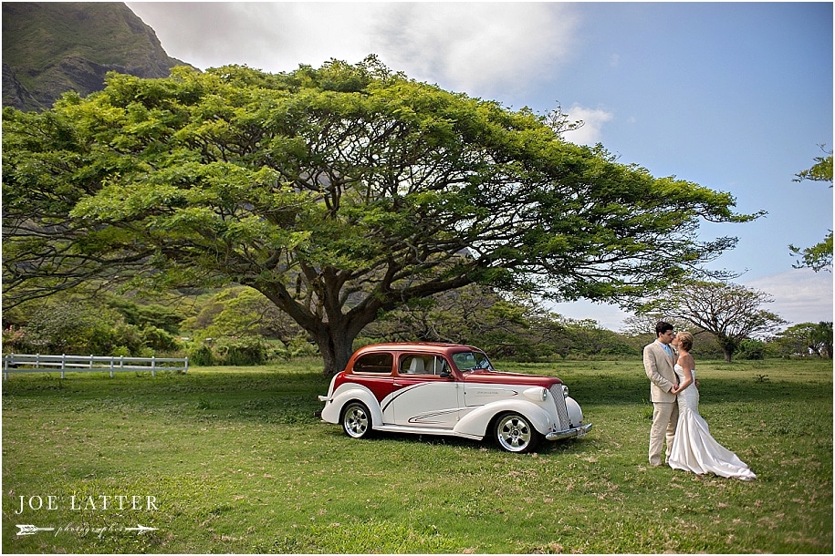 0022 Hawaii Wedding Oahu Kualoa Ranch Photographer