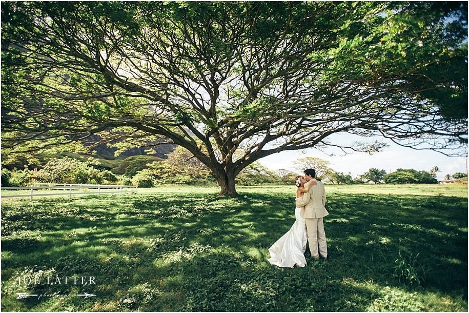 0025 Hawaii Wedding Oahu Kualoa Ranch Photographer