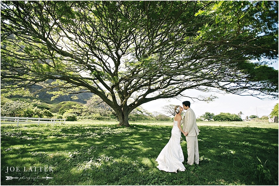 0026 Hawaii Wedding Oahu Kualoa Ranch Photographer