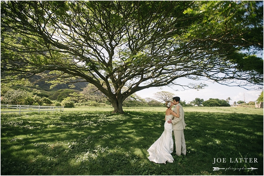 0031 Hawaii Wedding Oahu Kualoa Ranch Photographer